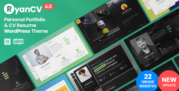 RyanCV – Best CV Resume WordPress
